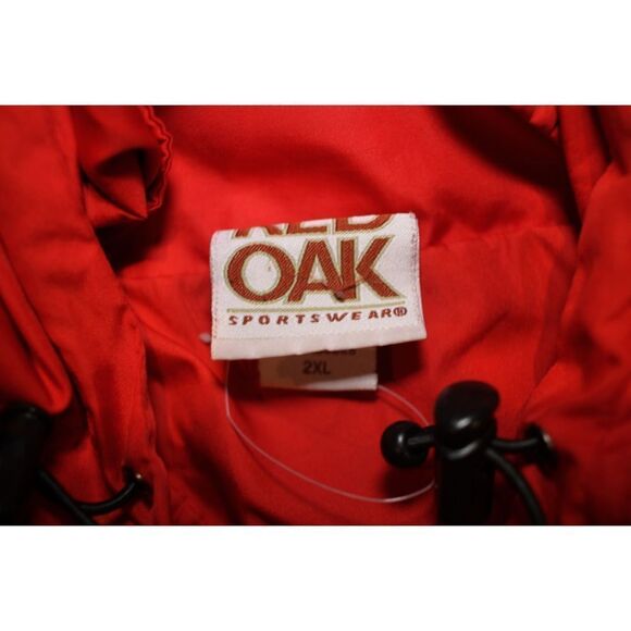 Vintage Red Oak Sportswear Louisville Cardinals Red Track Jacket - Size 2XL - Picture 4 of 5